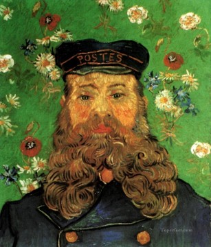  Gogh Oil Painting - Portrait of the Postman Joseph Roulin 2 Vincent van Gogh